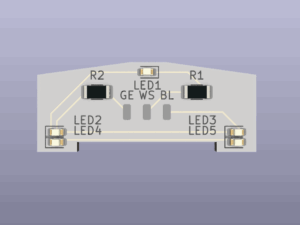 Beleuchtungseinheit für Märklin BR 120