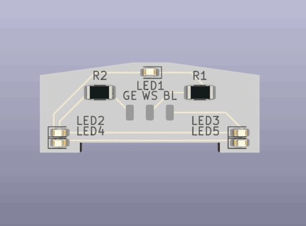 Beleuchtungseinheit für Märklin BR 120