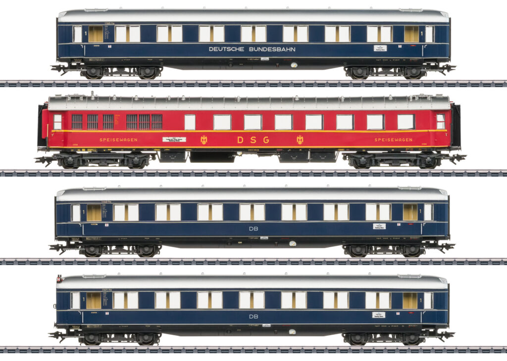 43233 Märklin Schnellzugwagen-Set "F 41 Senator"